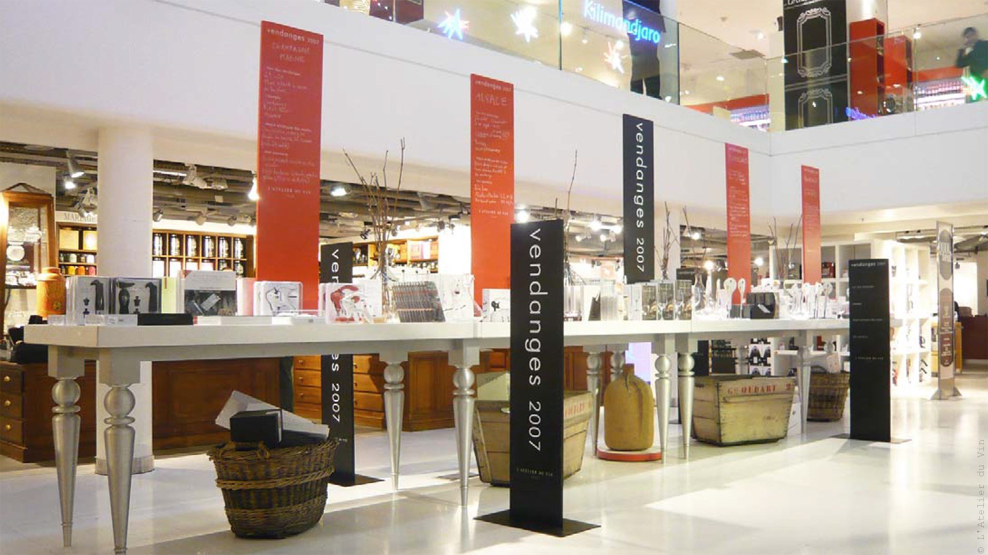 L'Atelier du Vin - Galeries Lafayette Maison