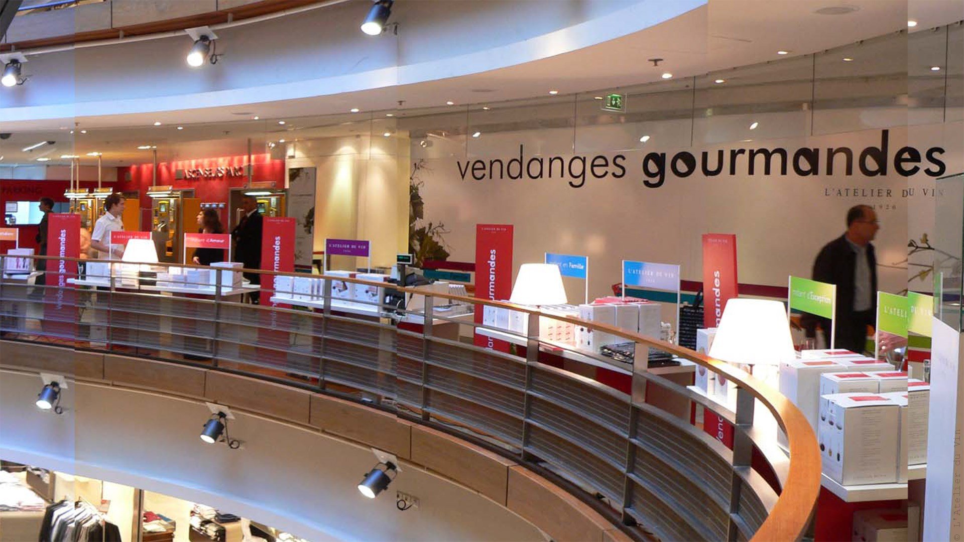 L'Atelier du Vin - Galeries Lafayette Gourmet