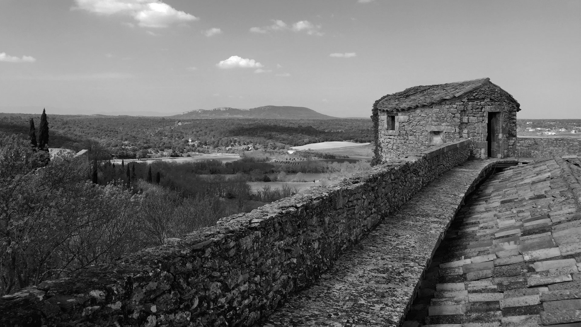 Lussan - Château